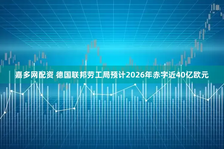 嘉多网配资 德国联邦劳工局预计2026年赤字近40亿欧元